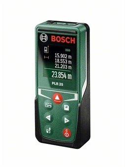 Лазерный дальномер Bosch PLR 25 ᐉ купить артикул 603672520 в Киеве - супер-цена на запчасть – от  – интернет-магазин Strument (Украина)