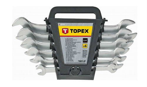 Набор ключей TOPEX 35D655 ᐉ купить артикул 919937STRU в Киеве - супер-цена на запчасть – от 279 грн. – интернет-магазин Strument (Украина)