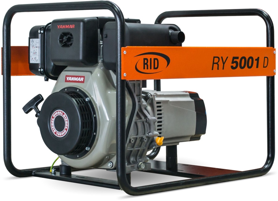 Дизельный генератор RID RY 5001 D ᐉ купить артикул 909748STRU в Киеве - супер-цена на запчасть – от 100344 грн. – интернет-магазин Strument (Украина)