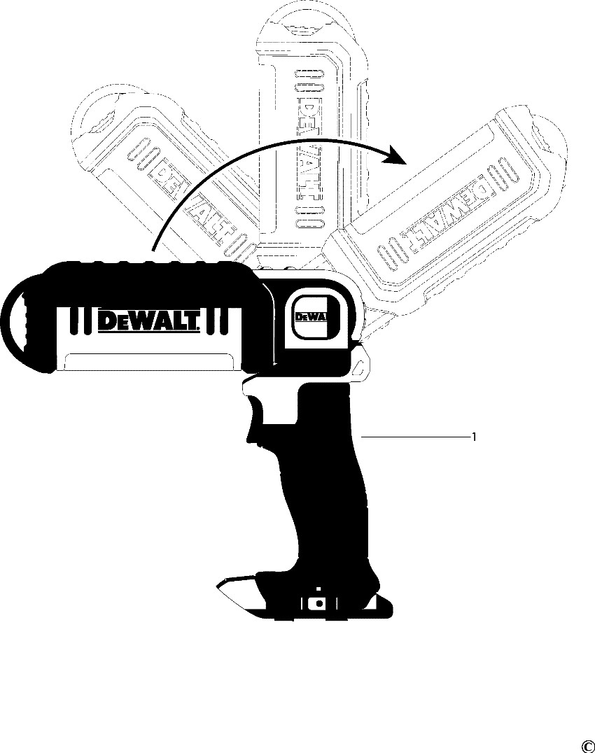 DeWalt DCL050 TYPE 1 QS