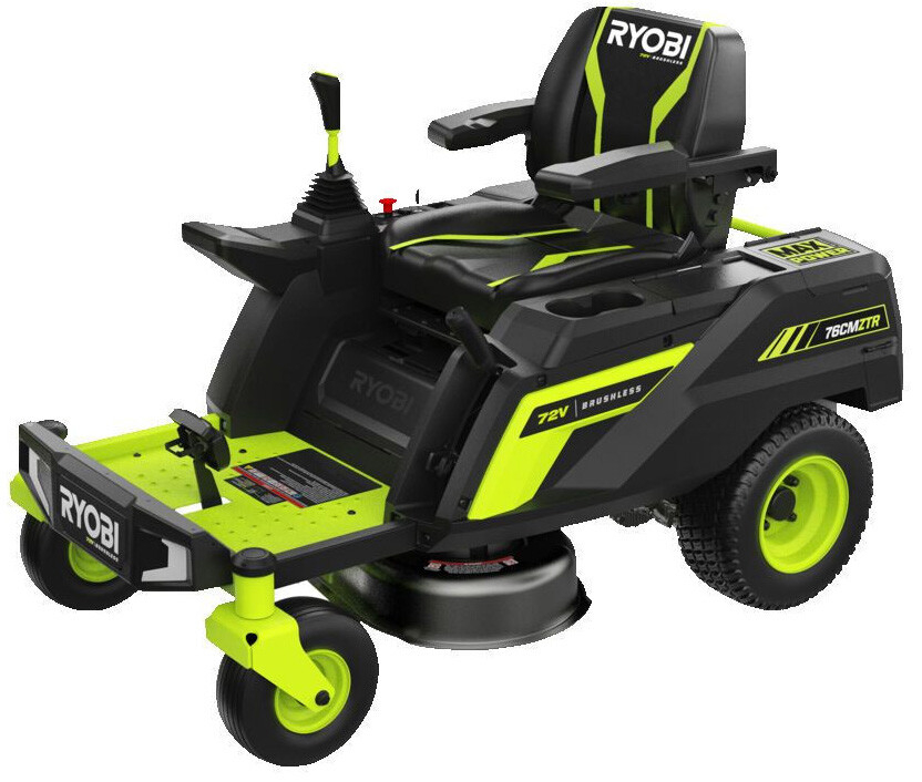 Ryobi rider mower discount