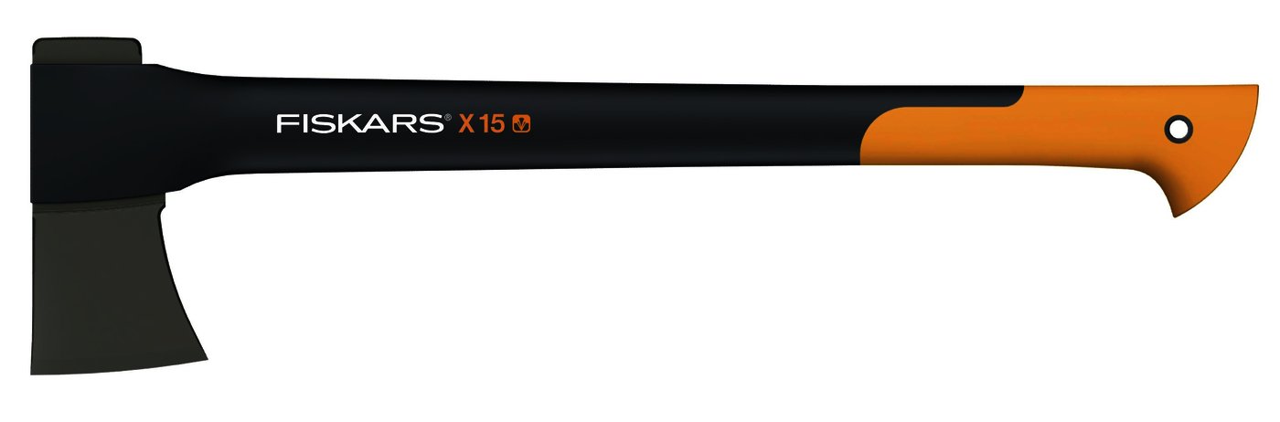 Топор Fiskars x15 (121460) ᐉ купить артикул 121460FISKARS в Киеве - супер-цена на запчасть – от  – интернет-магазин Strument (Украина)