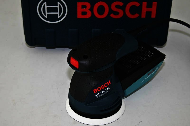 Эксцентриковая шлифмашина Bosch GEX 125-1 AE, 250 Вт, 7500-12000 об/мин ...