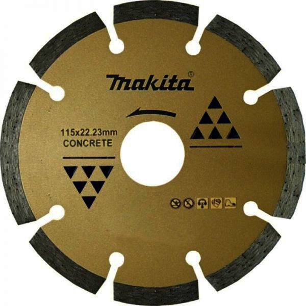 Алмазный диск Makita по бетону сегмент золот. 115*22.23 мм ᐉ купить артикул A-84109 в Киеве - супер-цена на запчасть – от 399 грн. – интернет-магазин Strument (Украина)