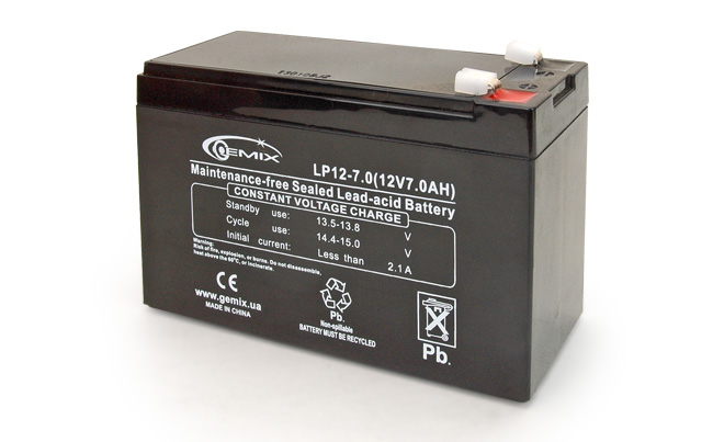 Аккумуляторная батарея Gemix LP12-7.0 ᐉ купить артикул 0-154695 в Киеве - супер-цена на запчасть – от 358 грн. – интернет-магазин Strument (Украина)