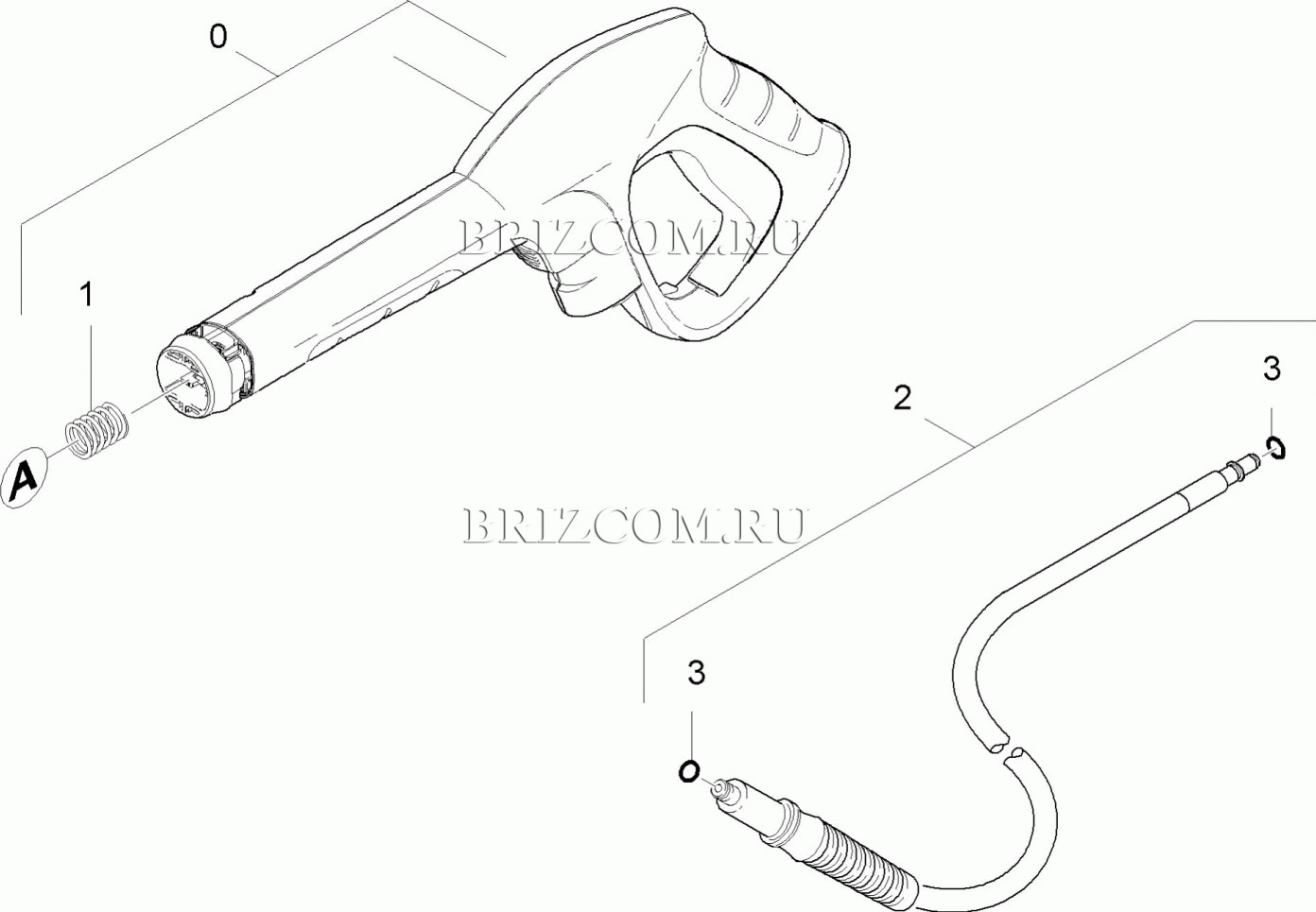 Запчасти для электрической мойки высокого давления Karcher K 7 PREMIUM ...