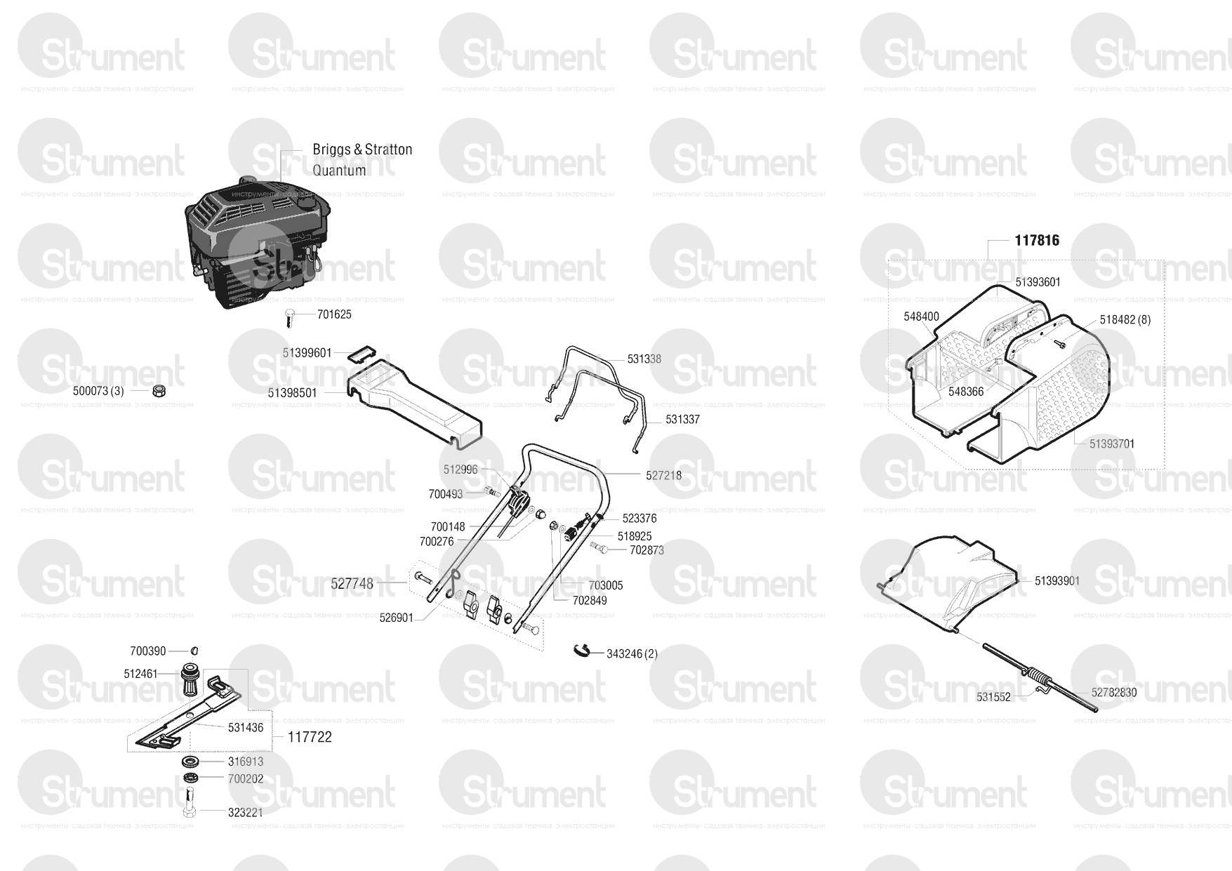国産品 AL-KO газонокосилки бензиновой для Запчасти Sterkins TX 47 バンダナ/スカーフ