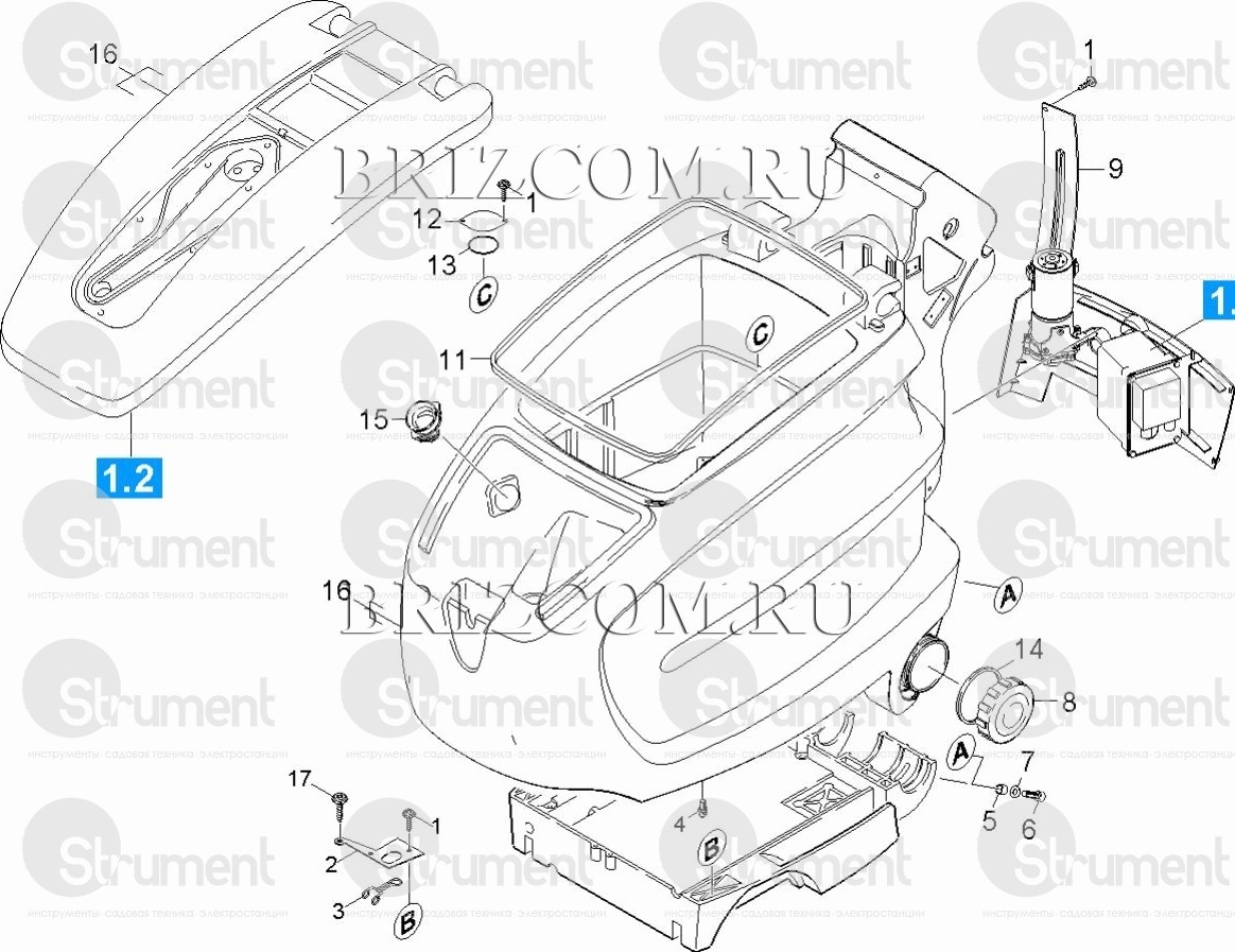 Запчасти для поломоечной машины с задним ходом Karcher B 60 W Bp Pack DOSE  (1.384-004.0) ᐉ купить артикул в Киеве - супер-цена на запчасть – от –  интернет-магазин Strument (Украина)