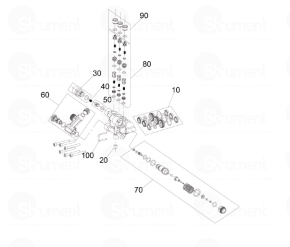 Запчасти для мойки высокого давления Karcher HD 6/11 Classic*KAP (1.520 ...